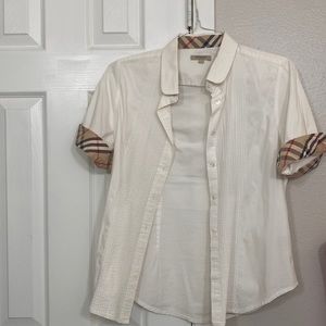 Authentic Burberry blouse size L